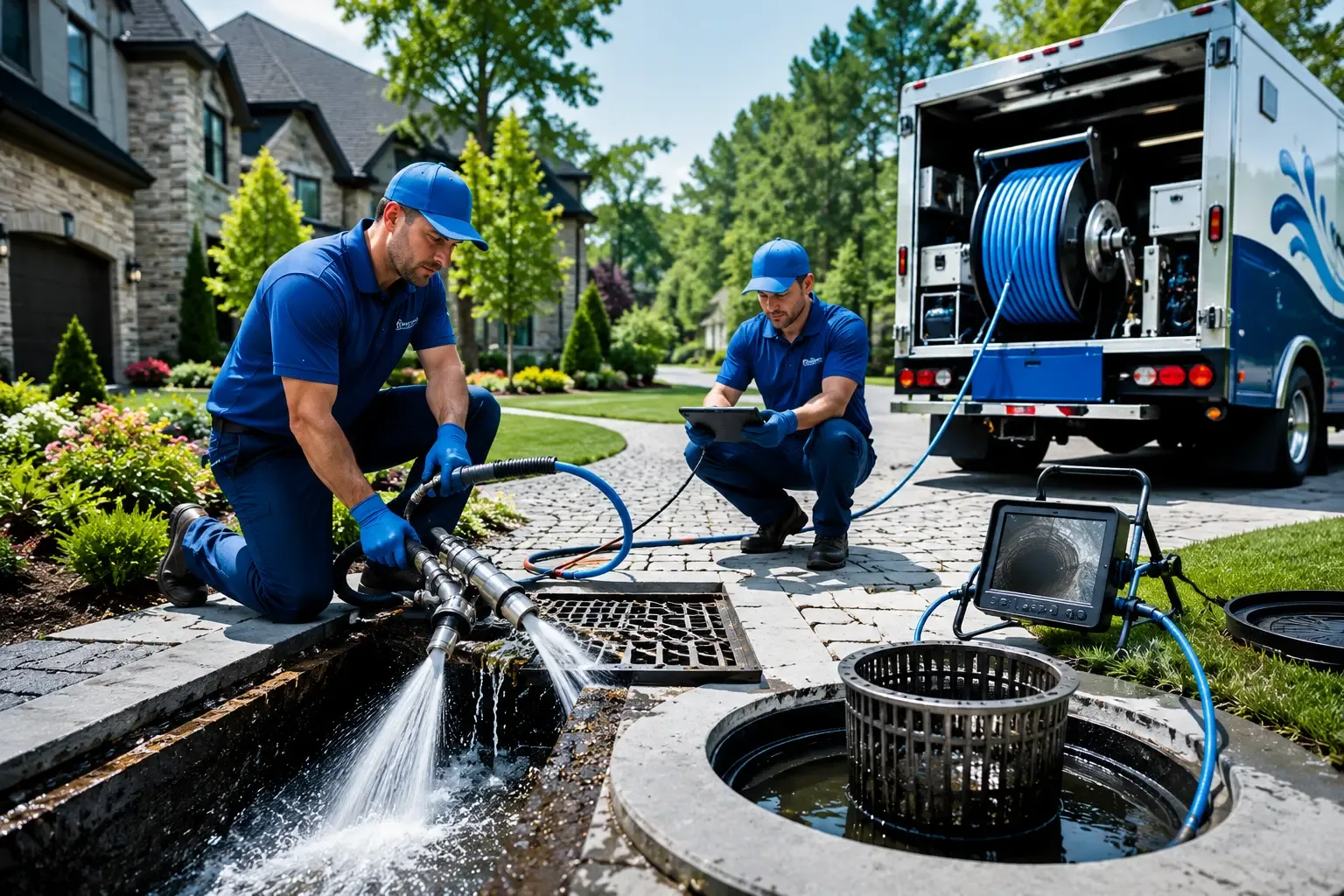 Local outdoor drain cleaning professionals in Plessis, NY